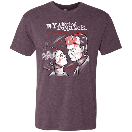T-Shirts Vintage Purple / S My Revival Romance Men's Triblend T-Shirt