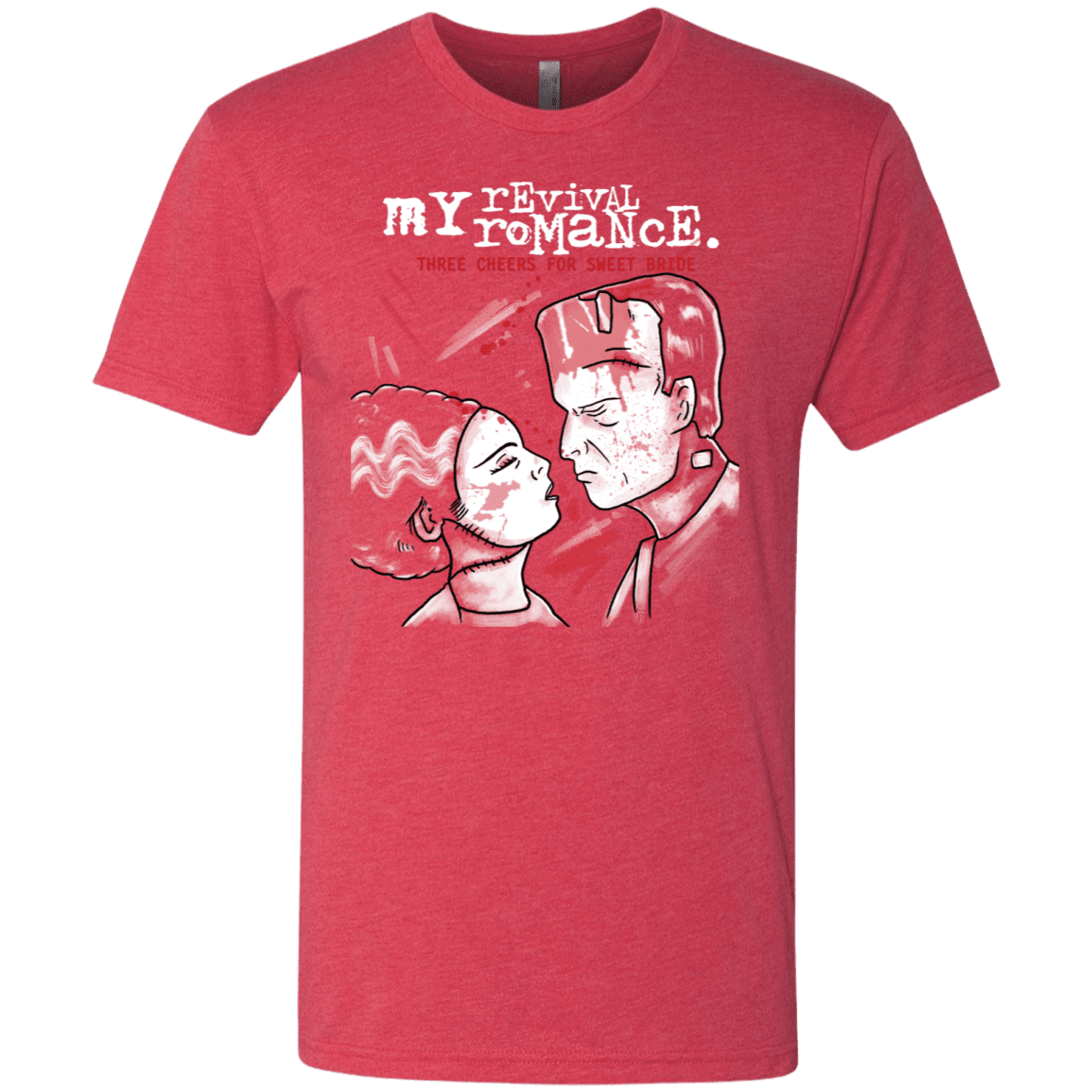 T-Shirts Vintage Red / S My Revival Romance Men's Triblend T-Shirt