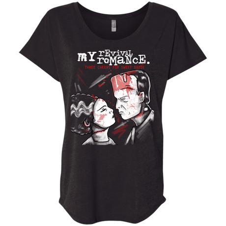 T-Shirts Vintage Black / X-Small My Revival Romance Triblend Dolman Sleeve