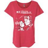 T-Shirts Vintage Red / X-Small My Revival Romance Triblend Dolman Sleeve