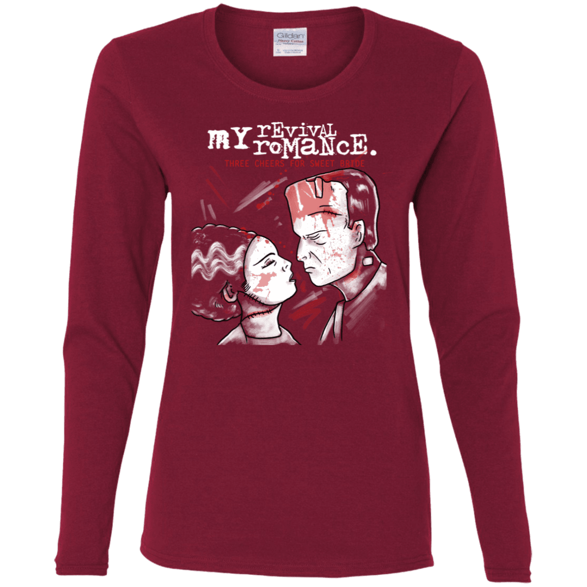 T-Shirts Cardinal / S My Revival Romance Women's Long Sleeve T-Shirt