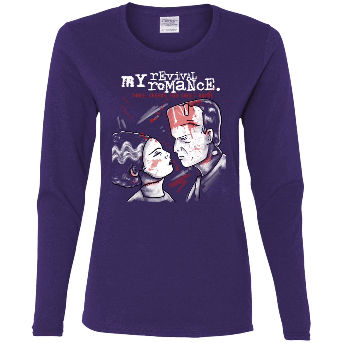 T-Shirts Purple / S My Revival Romance Women's Long Sleeve T-Shirt