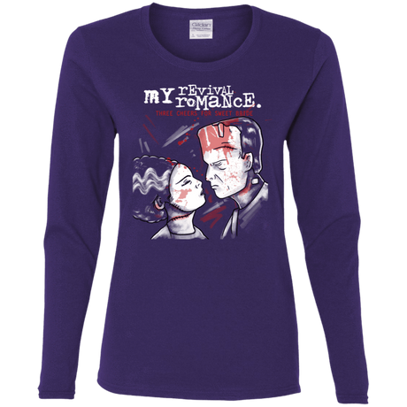 T-Shirts Purple / S My Revival Romance Women's Long Sleeve T-Shirt
