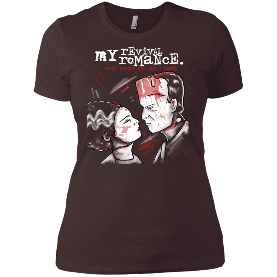 T-Shirts Dark Chocolate / X-Small My Revival Romance Women's Premium T-Shirt