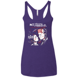T-Shirts Purple Rush / X-Small My Revival Romance Women's Triblend Racerback Tank