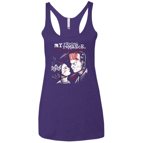 T-Shirts Purple Rush / X-Small My Revival Romance Women's Triblend Racerback Tank