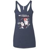 T-Shirts Vintage Navy / X-Small My Revival Romance Women's Triblend Racerback Tank