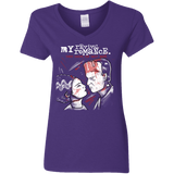 T-Shirts Purple / S My Revival Romance Women's V-Neck T-Shirt