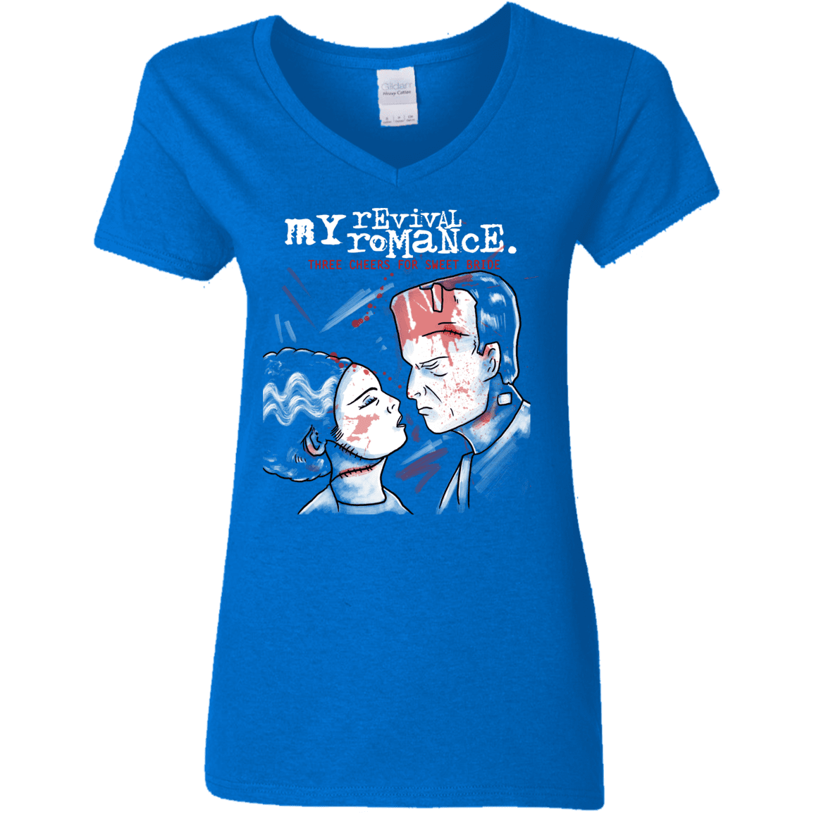 T-Shirts Royal / S My Revival Romance Women's V-Neck T-Shirt