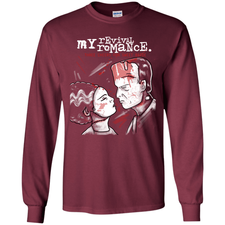 T-Shirts Maroon / YS My Revival Romance Youth Long Sleeve T-Shirt