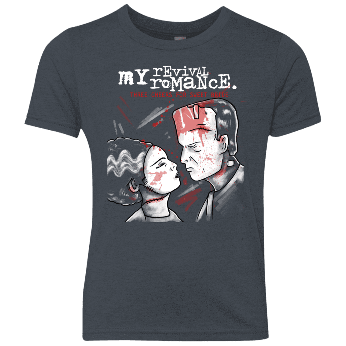 T-Shirts Vintage Navy / YXS My Revival Romance Youth Triblend T-Shirt