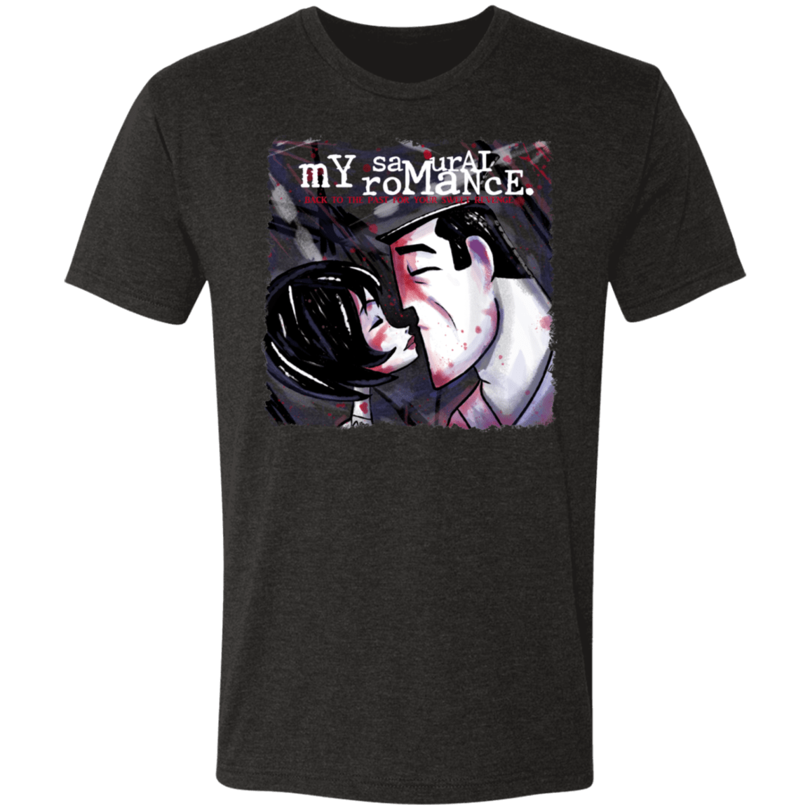 T-Shirts Vintage Black / S My Samurai Romance Men's Triblend T-Shirt