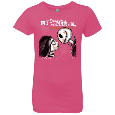 T-Shirts Hot Pink / YXS MY SEASONAL ROMANCE Girls Premium T-Shirt