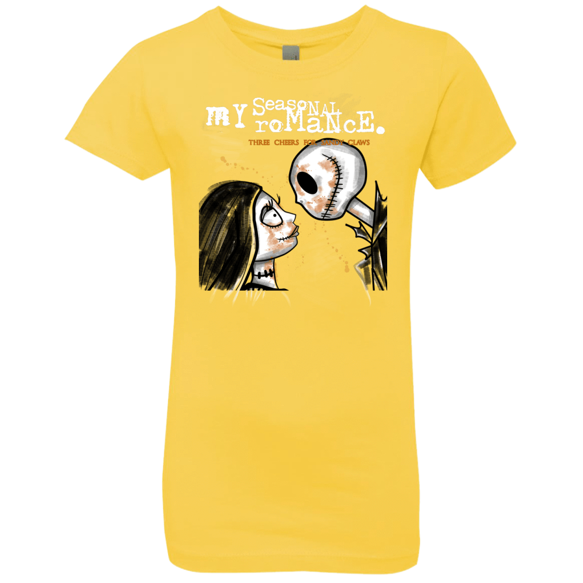 T-Shirts Vibrant Yellow / YXS MY SEASONAL ROMANCE Girls Premium T-Shirt