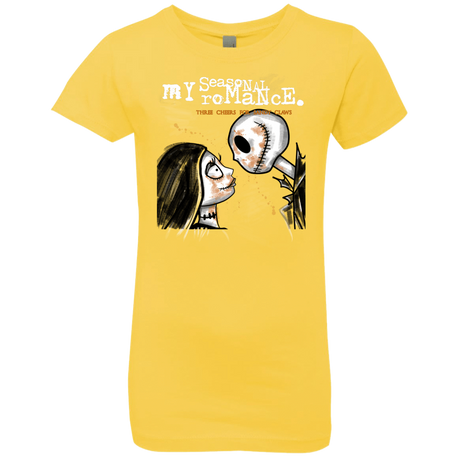 T-Shirts Vibrant Yellow / YXS MY SEASONAL ROMANCE Girls Premium T-Shirt
