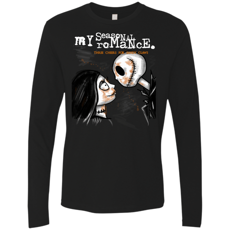 T-Shirts Black / Small MY SEASONAL ROMANCE Men's Premium Long Sleeve