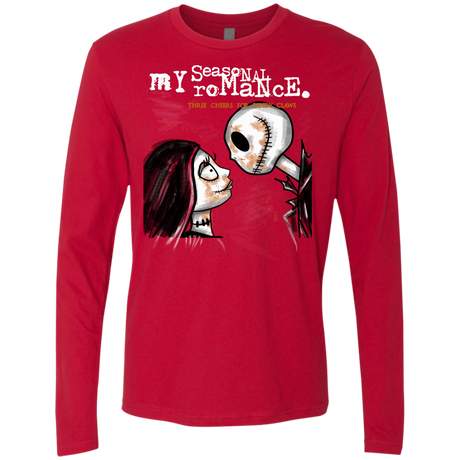 T-Shirts Red / Small MY SEASONAL ROMANCE Men's Premium Long Sleeve