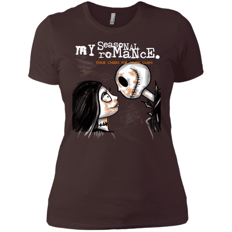 T-Shirts Dark Chocolate / X-Small MY SEASONAL ROMANCE Women's Premium T-Shirt