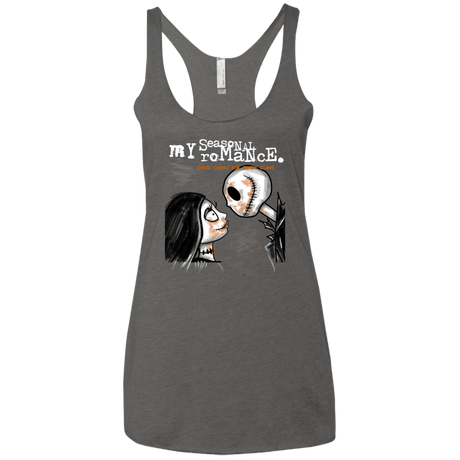 T-Shirts Premium Heather / X-Small MY SEASONAL ROMANCE Women's Triblend Racerback Tank