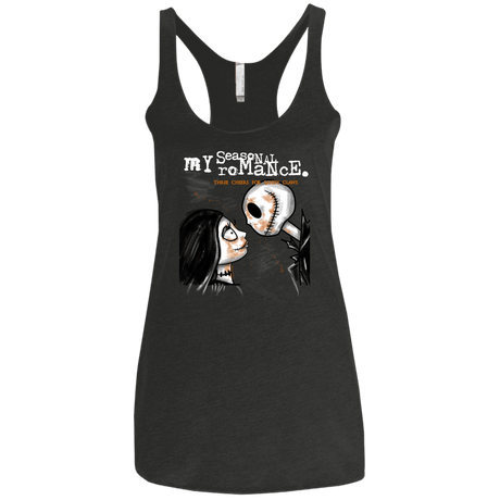 T-Shirts Vintage Black / X-Small MY SEASONAL ROMANCE Women's Triblend Racerback Tank