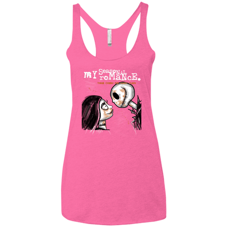 T-Shirts Vintage Pink / X-Small MY SEASONAL ROMANCE Women's Triblend Racerback Tank