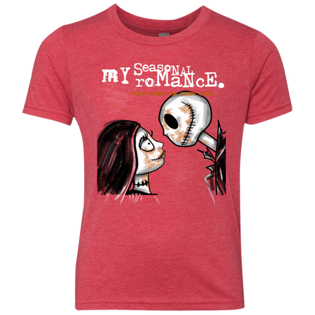 T-Shirts Vintage Red / YXS MY SEASONAL ROMANCE Youth Triblend T-Shirt
