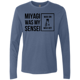 T-Shirts Indigo / Small My Sensei Men's Premium Long Sleeve
