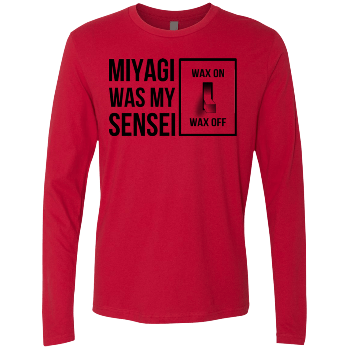 T-Shirts Red / Small My Sensei Men's Premium Long Sleeve