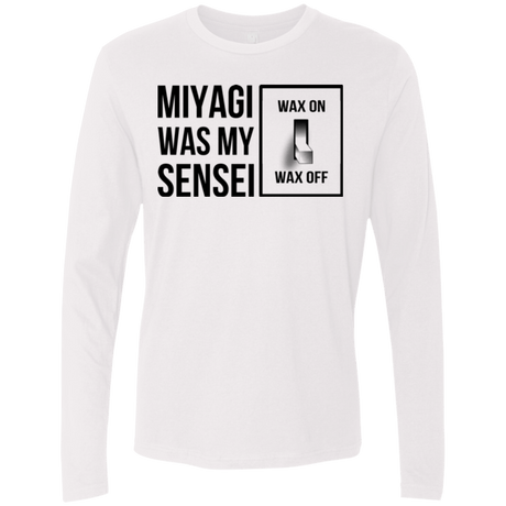 T-Shirts White / Small My Sensei Men's Premium Long Sleeve
