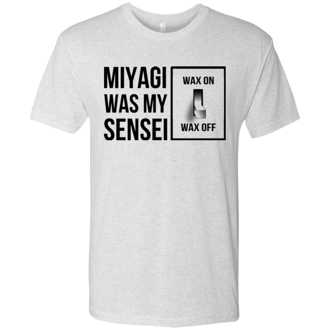 T-Shirts Heather White / Small My Sensei Men's Triblend T-Shirt