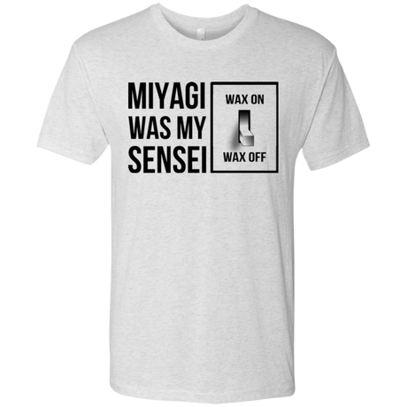 T-Shirts Heather White / Small My Sensei Men's Triblend T-Shirt