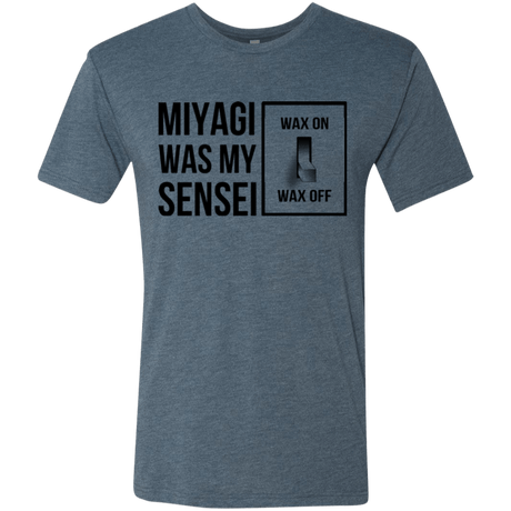 T-Shirts Indigo / Small My Sensei Men's Triblend T-Shirt