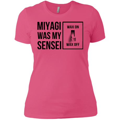 T-Shirts Hot Pink / X-Small My Sensei Women's Premium T-Shirt