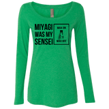 T-Shirts Envy / Small My Sensei Women's Triblend Long Sleeve Shirt