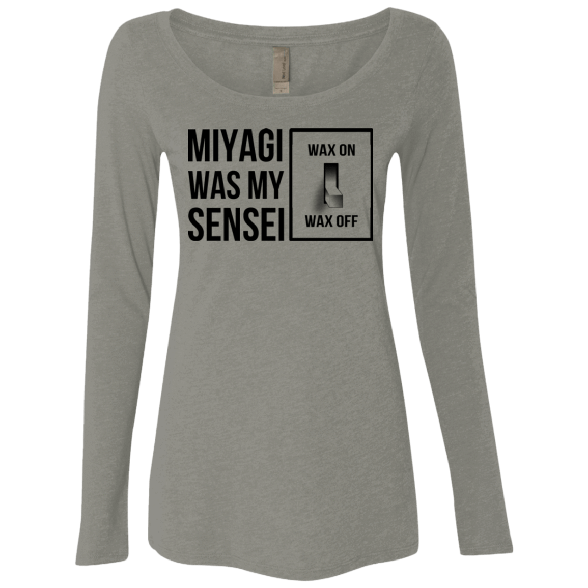 T-Shirts Venetian Grey / Small My Sensei Women's Triblend Long Sleeve Shirt