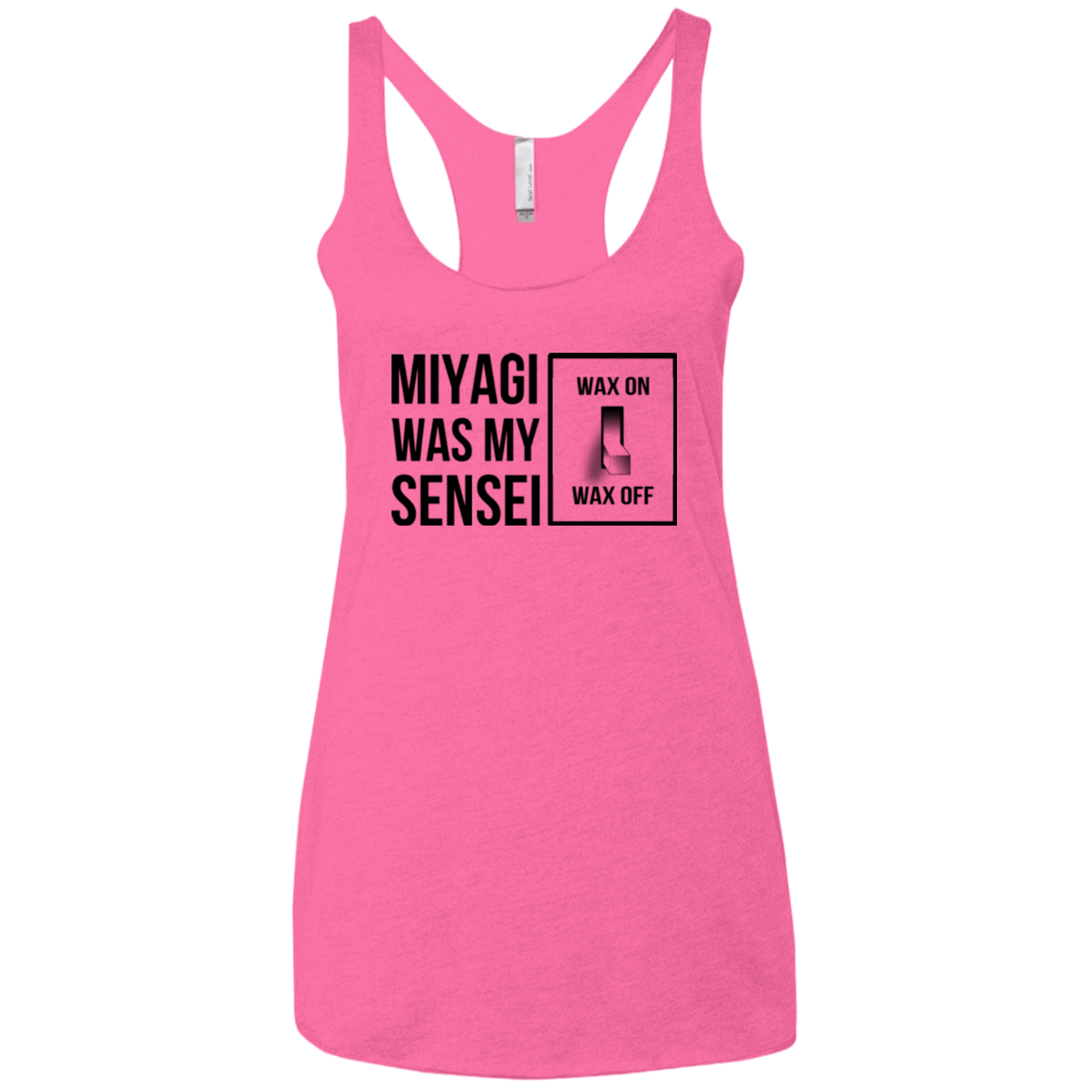T-Shirts Vintage Pink / X-Small My Sensei Women's Triblend Racerback Tank