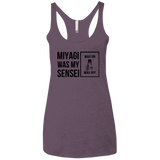T-Shirts Vintage Purple / X-Small My Sensei Women's Triblend Racerback Tank