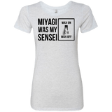 T-Shirts Heather White / Small My Sensei Women's Triblend T-Shirt