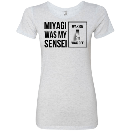 T-Shirts Heather White / Small My Sensei Women's Triblend T-Shirt