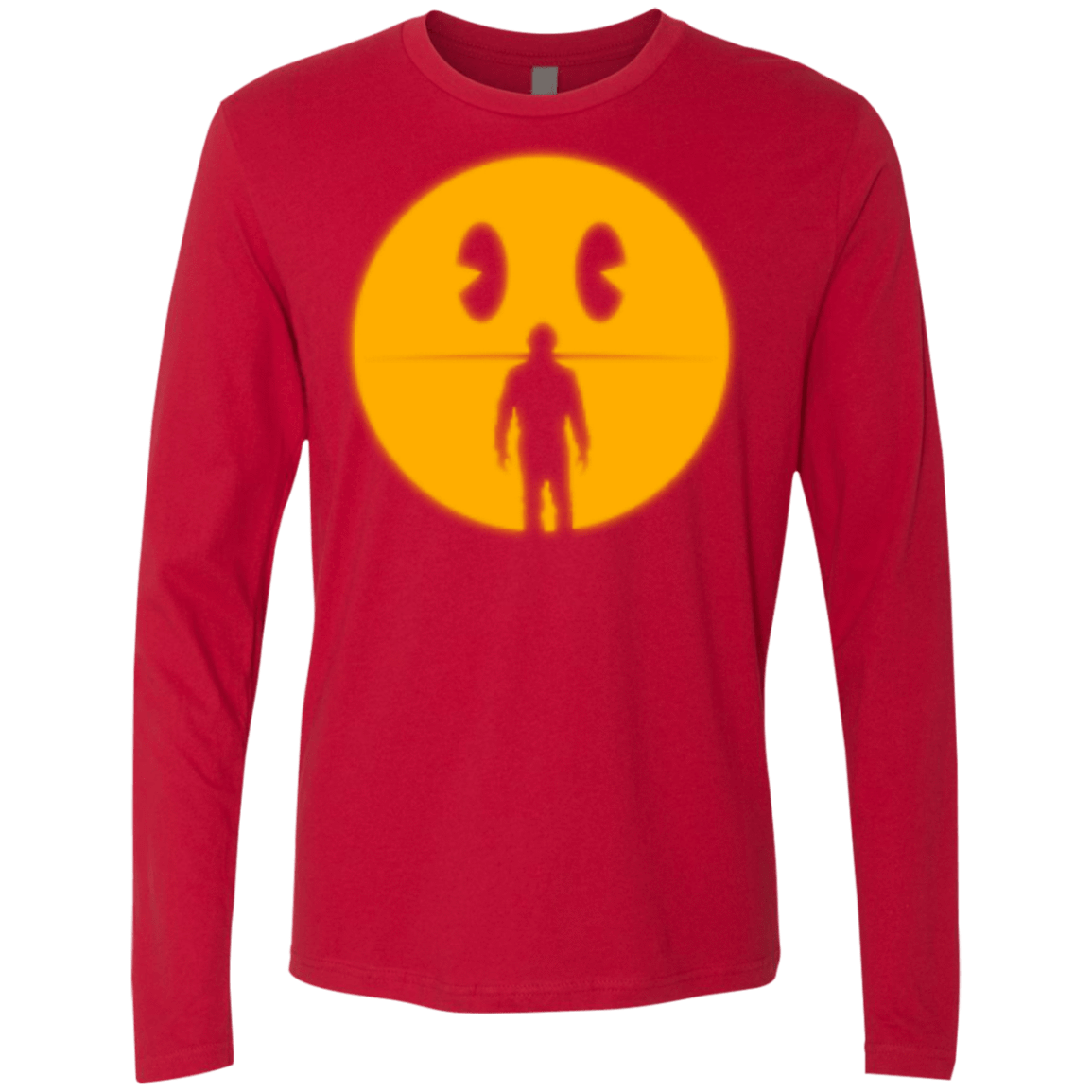 T-Shirts Red / Small My son Men's Premium Long Sleeve