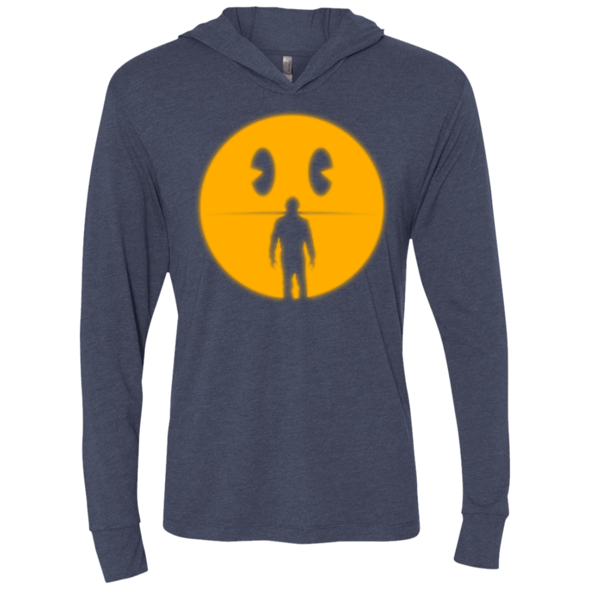 T-Shirts Vintage Navy / X-Small My son Triblend Long Sleeve Hoodie Tee