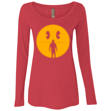 T-Shirts Vintage Red / Small My son Women's Triblend Long Sleeve Shirt
