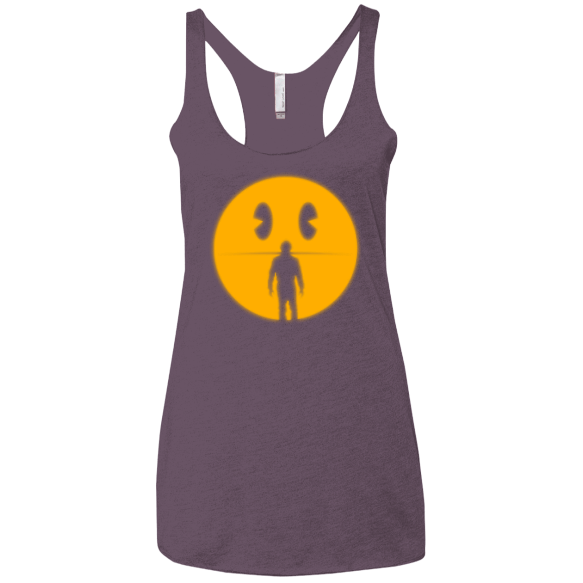 T-Shirts Vintage Purple / X-Small My son Women's Triblend Racerback Tank