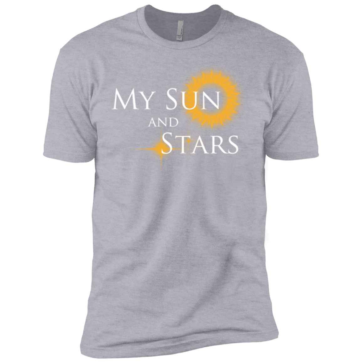 T-Shirts Heather Grey / YXS My Sun And Stars Boys Premium T-Shirt