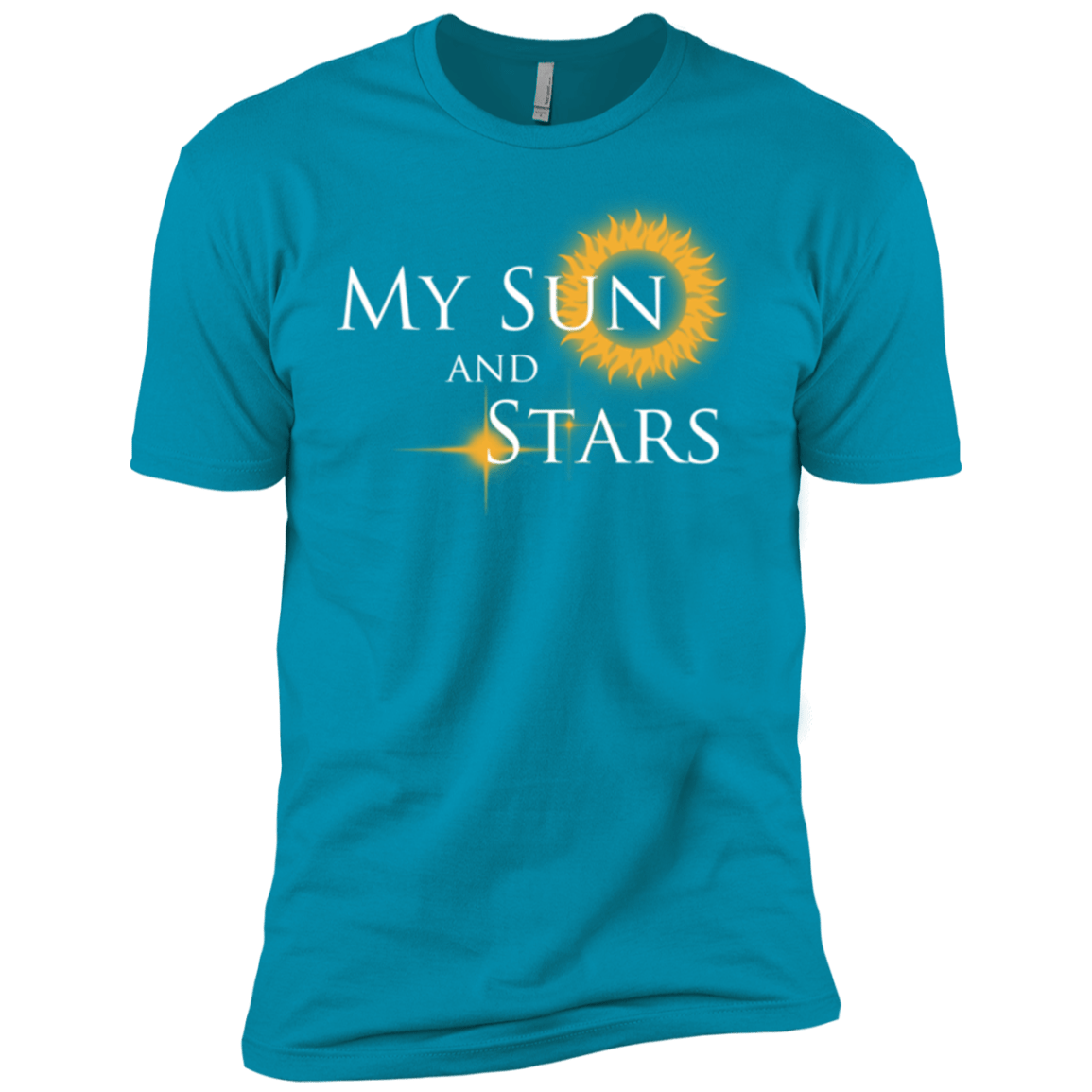 T-Shirts Turquoise / YXS My Sun And Stars Boys Premium T-Shirt