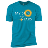T-Shirts Turquoise / YXS My Sun And Stars Boys Premium T-Shirt
