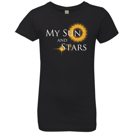 T-Shirts Black / YXS My Sun And Stars Girls Premium T-Shirt