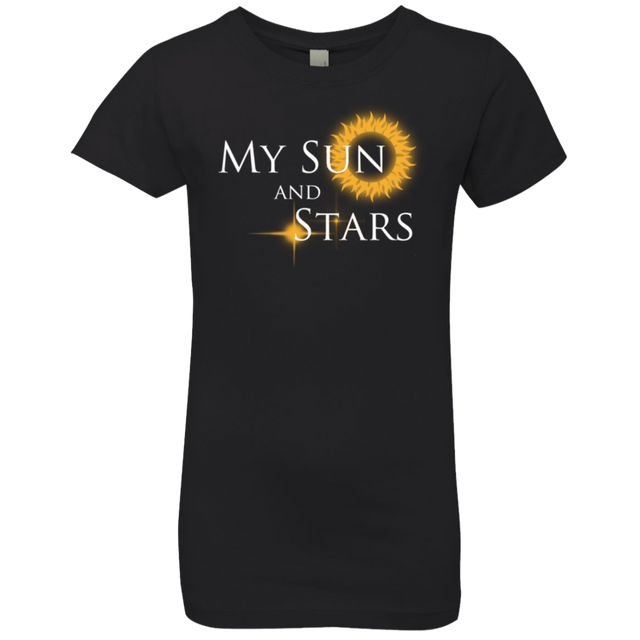 T-Shirts Black / YXS My Sun And Stars Girls Premium T-Shirt