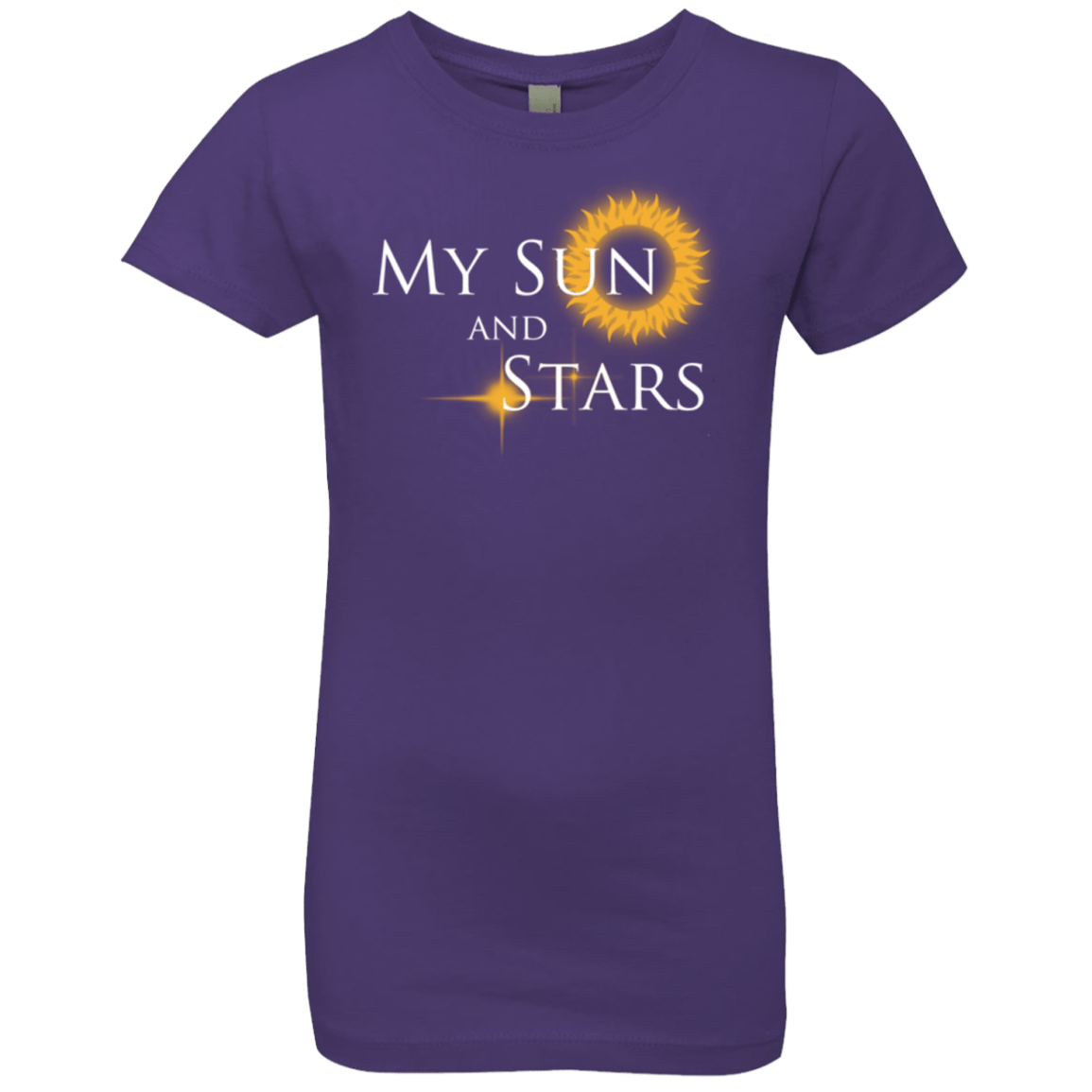 T-Shirts Purple Rush / YXS My Sun And Stars Girls Premium T-Shirt