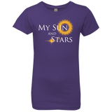T-Shirts Purple Rush / YXS My Sun And Stars Girls Premium T-Shirt